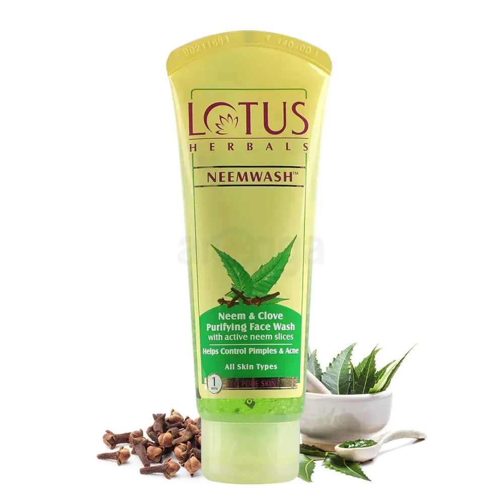 LOTUS NEEMWASH FACE WASH 120GM